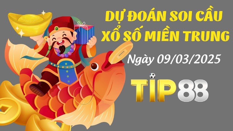 TIP88 Dự Đoán Soi Cầu Xổ Số Miền Trung Ngày 09/07/2025 - Tỷ Lệ Trúng Cực Cao