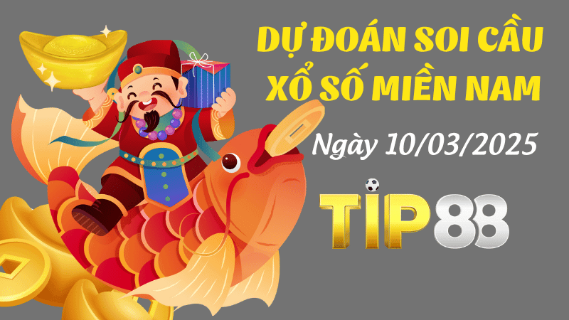 TIP88 Dự Đoán Soi Cầu Xổ Số Miền Nam Ngày 10/07/2025 - Chọn Ra Cặp Số May Mắn Nhất